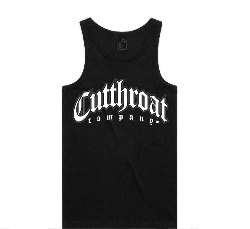 CUTTHROAT X BLACK & WHITE TANK